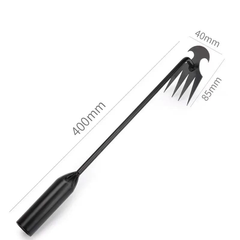 4-Claw Hand Weeder — Effortless Garden Weeding Tool for Beds, Pots & Farms