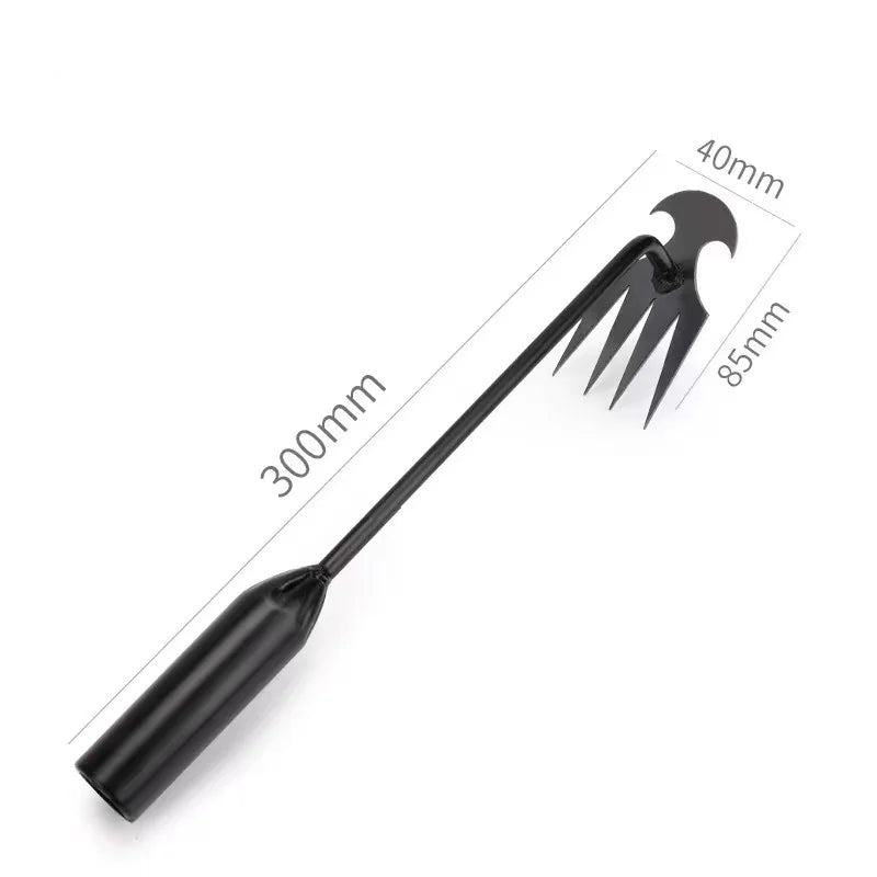 4-Claw Hand Weeder — Effortless Garden Weeding Tool for Beds, Pots & Farms