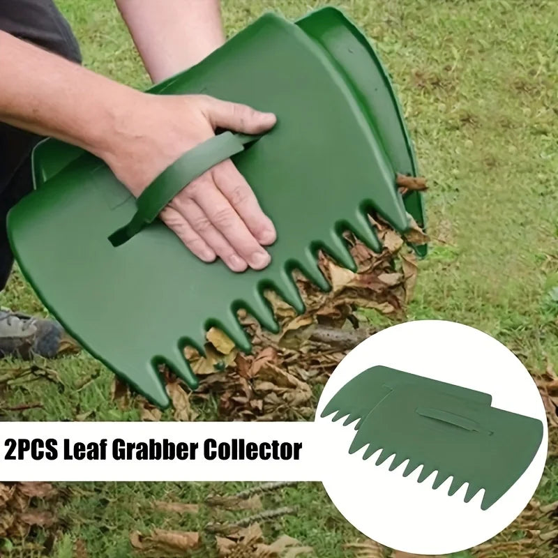 Handheld Garden Rake — Lightweight Debris Cleaner for Lawns, Yards & Indoor Plants