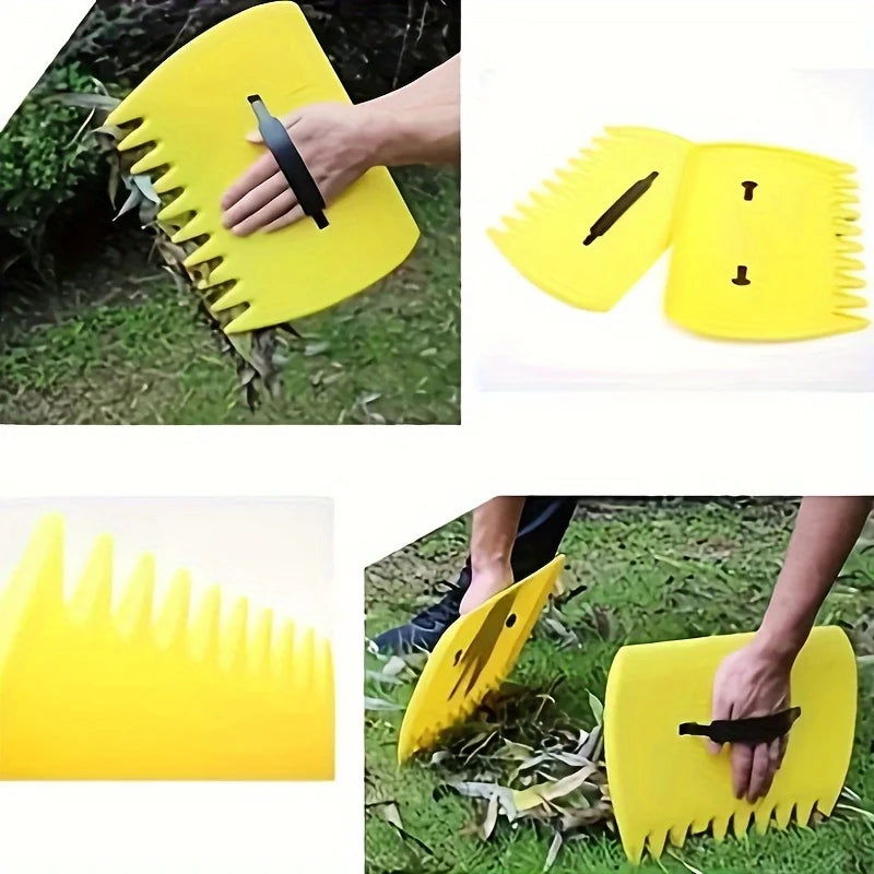 Handheld Garden Rake — Lightweight Debris Cleaner for Lawns, Yards & Indoor Plants